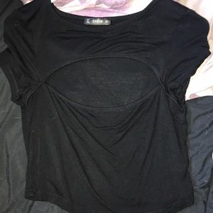 Cutout Crop Top